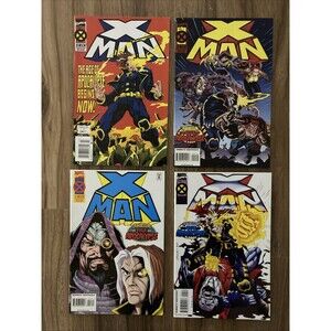 X-Man No. 1-4, Age of the Apocalypse Marvel Comics (1995) X-Men Deluxe